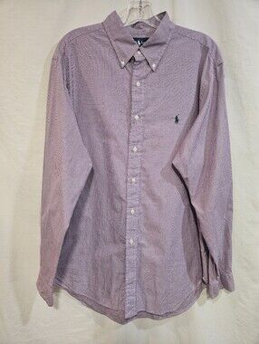 Polo by Ralph Lauren Men's Button-Down Oxford Shirt - Light Purple